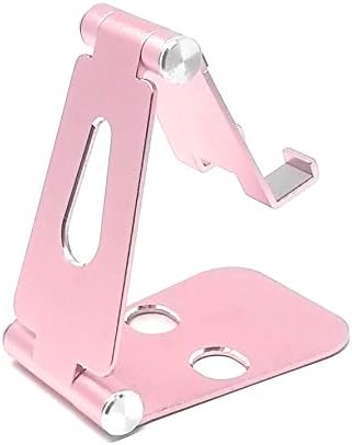 System-S Alu folding stand for tablet and smartphone in pink