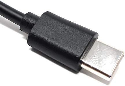 SYSTEM-S USB 3.1 snúra 15 cm Type C karlkyns í 2.0 A kvenkyns í svörtu