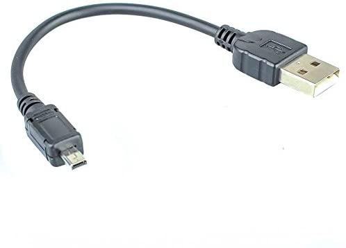 System-S USB 2.0 snúra fyrir USB-A í USB Mini-B 8 pinna 10 cm