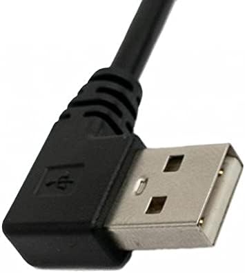 System-S 90° left angled USB A (male) to USB A (female) panel mount connector cable extension cable