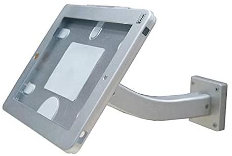 SYSTEM-S veggfesting með bogadregnum armi sem læsist fyrir iPad Pro 10,5" (2017) iPad Air 3 (2019) A2152 A2123 A2153 A2154 A1701 A1709