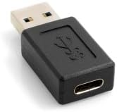 SYSTEM-S USB A 3.0 karlkyns í USB 3.1 Tegund C kvenkyns snúru millistykki