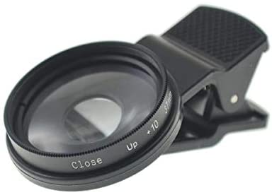 System-S Close-Up Lens 10X Magnification 37mm Lens for Smartphone Tablet