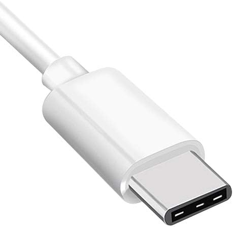 SYSTEM-S USB 3.1 snúra 3 m Type C karlkyns í 2.0 Type A karlkyns snúra í hvítu