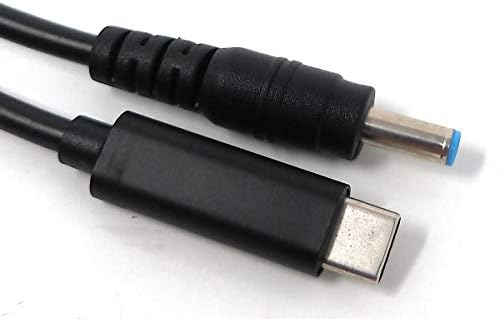 SYSTEM-S USB 3.1 snúra 145 cm Type C tengi í DC 20 V 4,5 x 3,0 mm tengi