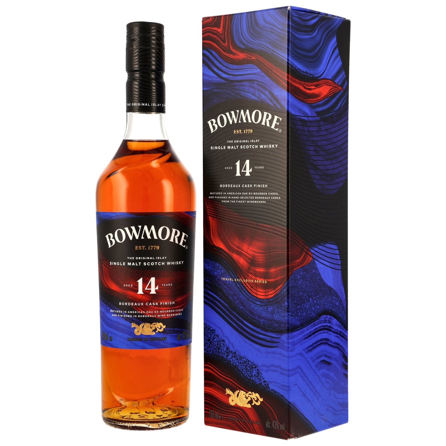 Bowmore 14 - Bordeaux tunnur