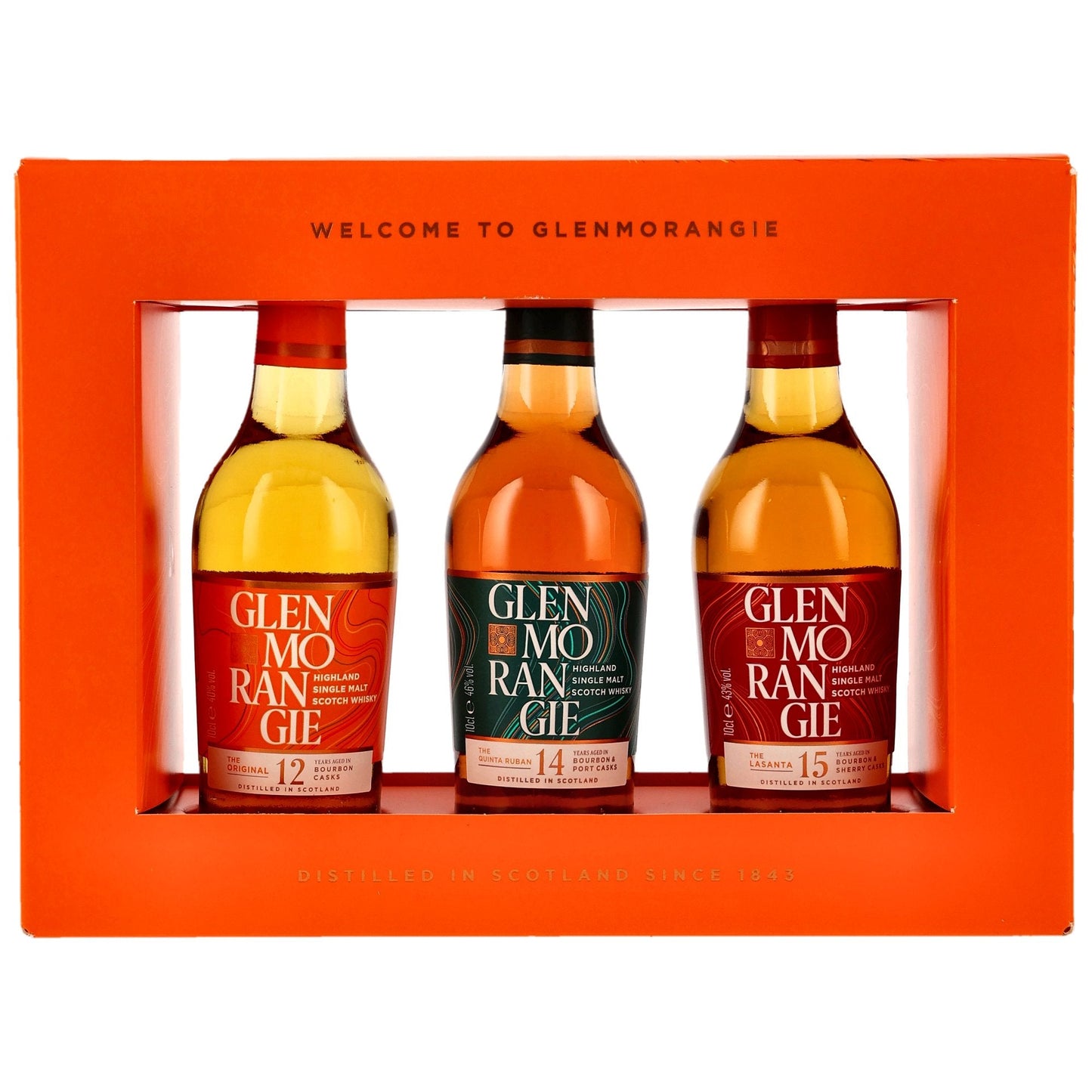 Glenmorangie Collection 3 x 10 cl (Miniaturen)