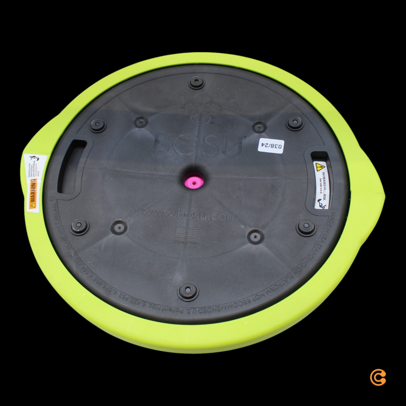 B-flokks Bosu jafnvægisþjálfari Heimafimleikatæki Líkamræktartæki Sjá texta/mynd