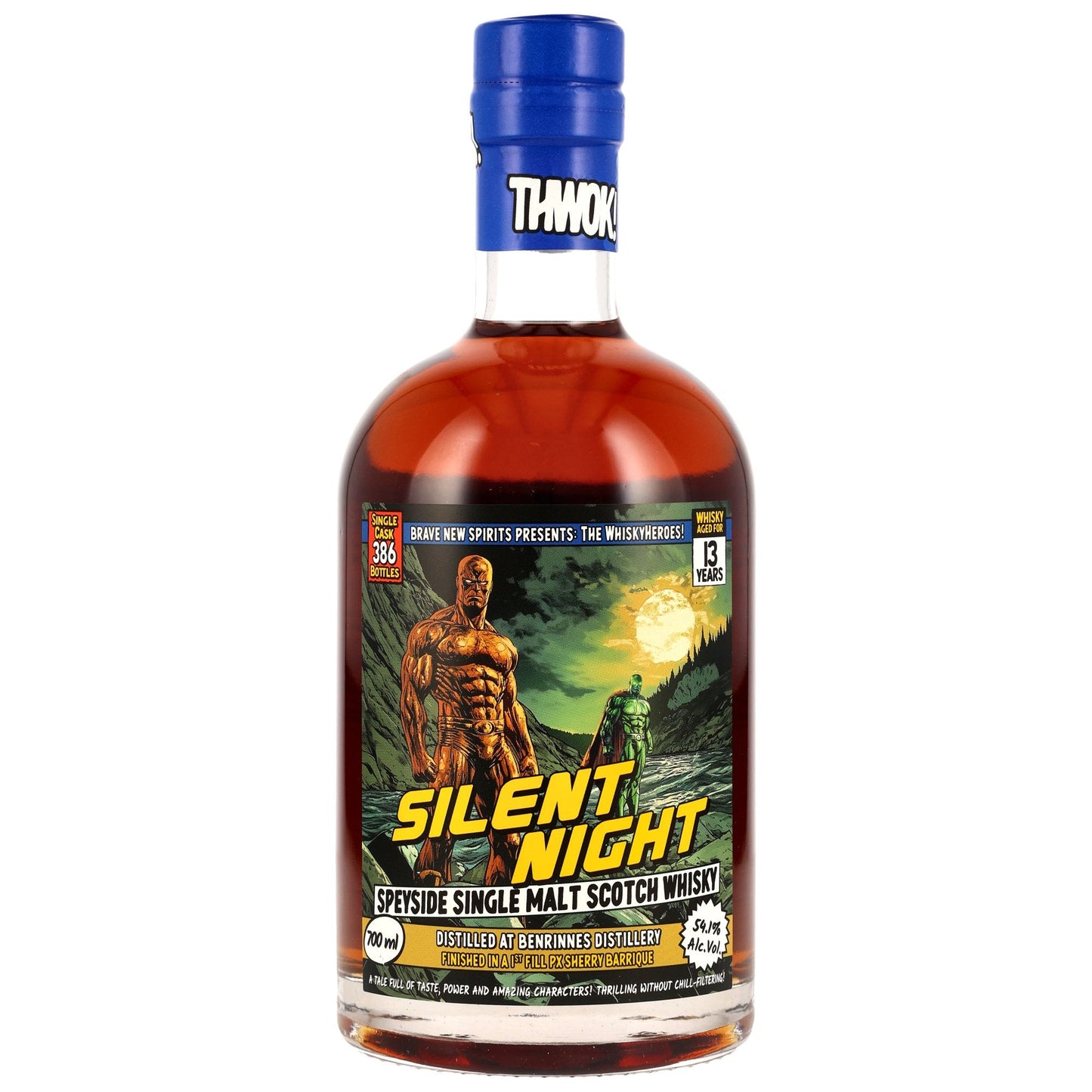 Benrinnes 13 - Whisky Heroes: Silent Night - 1st Fill PX Sherry Barrique Finish