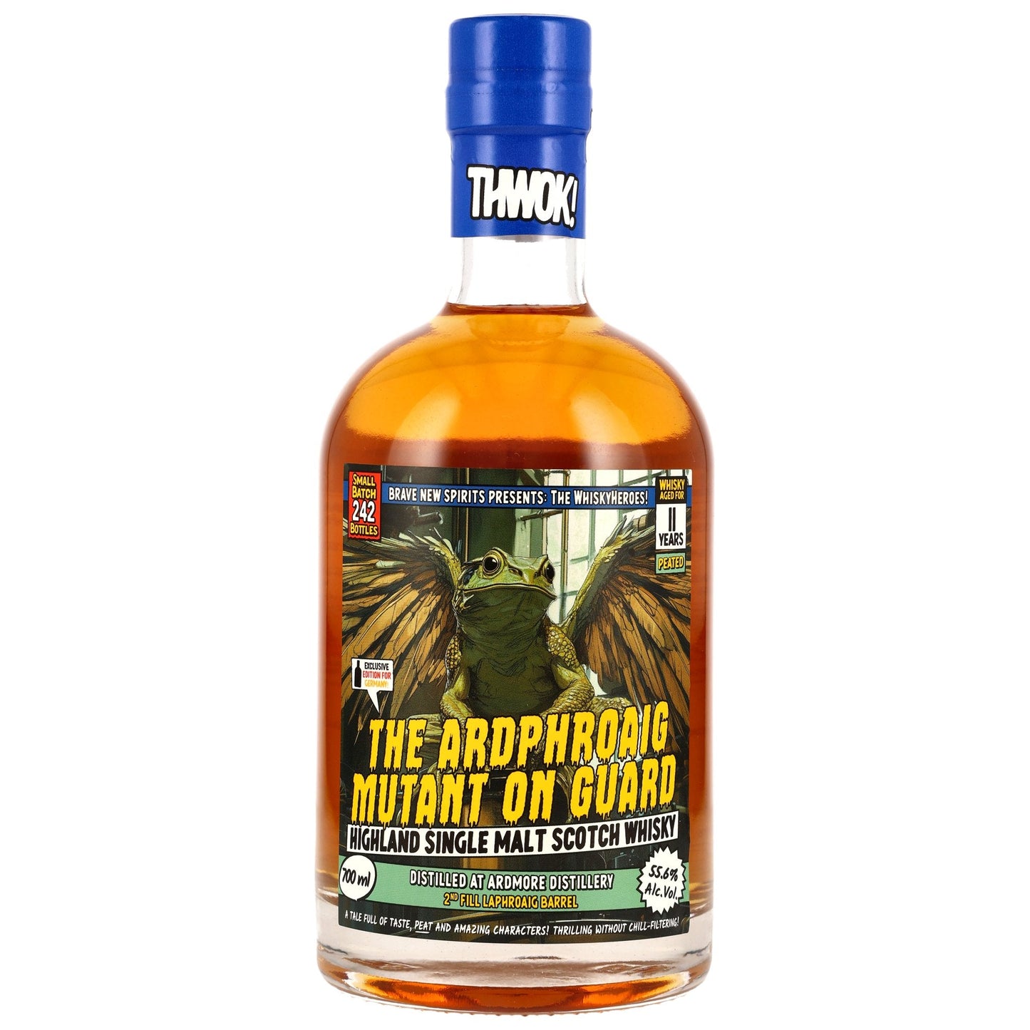Ardmore 11 - Whiskey Heroes: The Ardphroaig Mutant on Guard - 2nd Fill Laphroaig Barrel