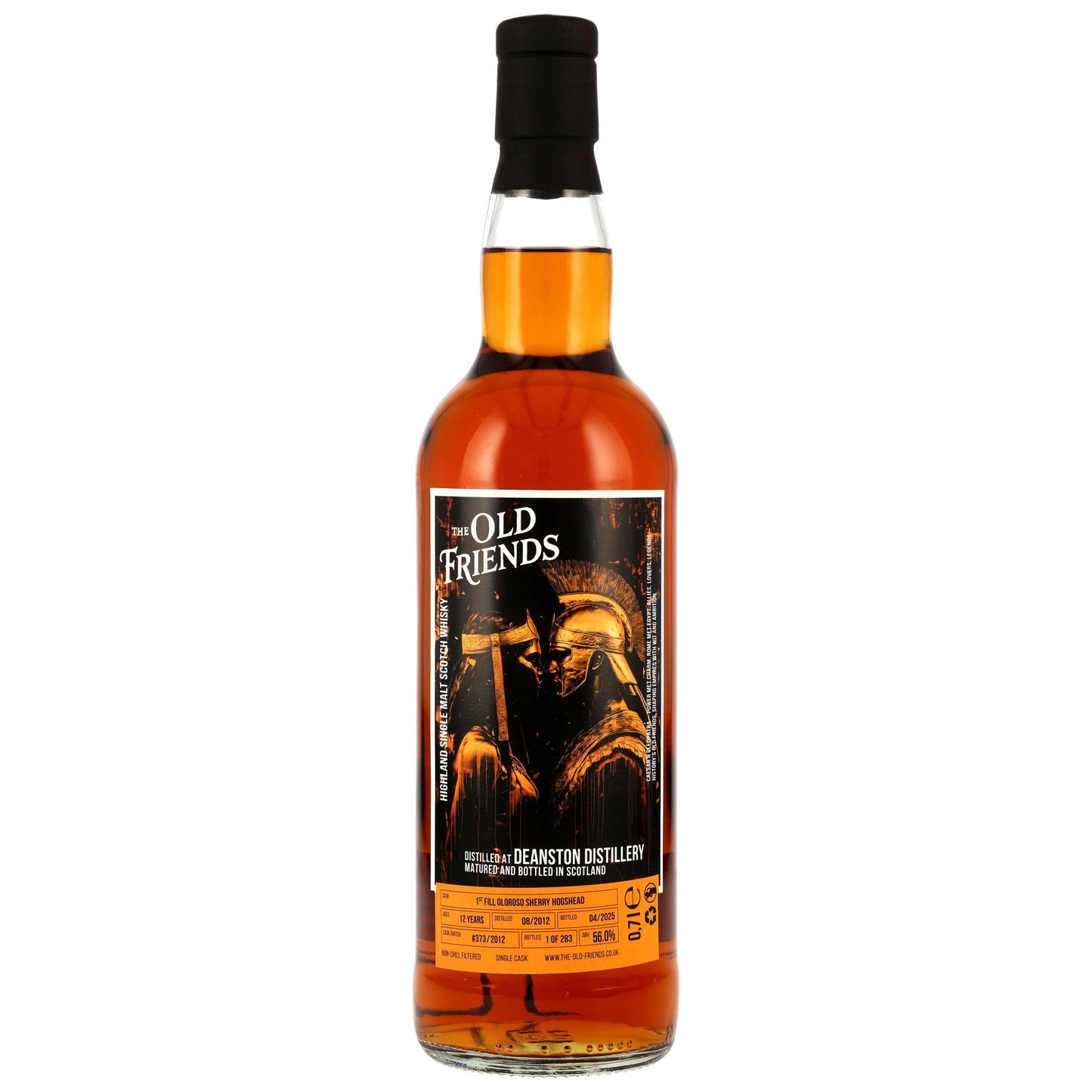 Deanston 12 2012/2025 - Whiskey Druid The Old Friends - 1st Fill Oloroso Sherry Hogshead #373
