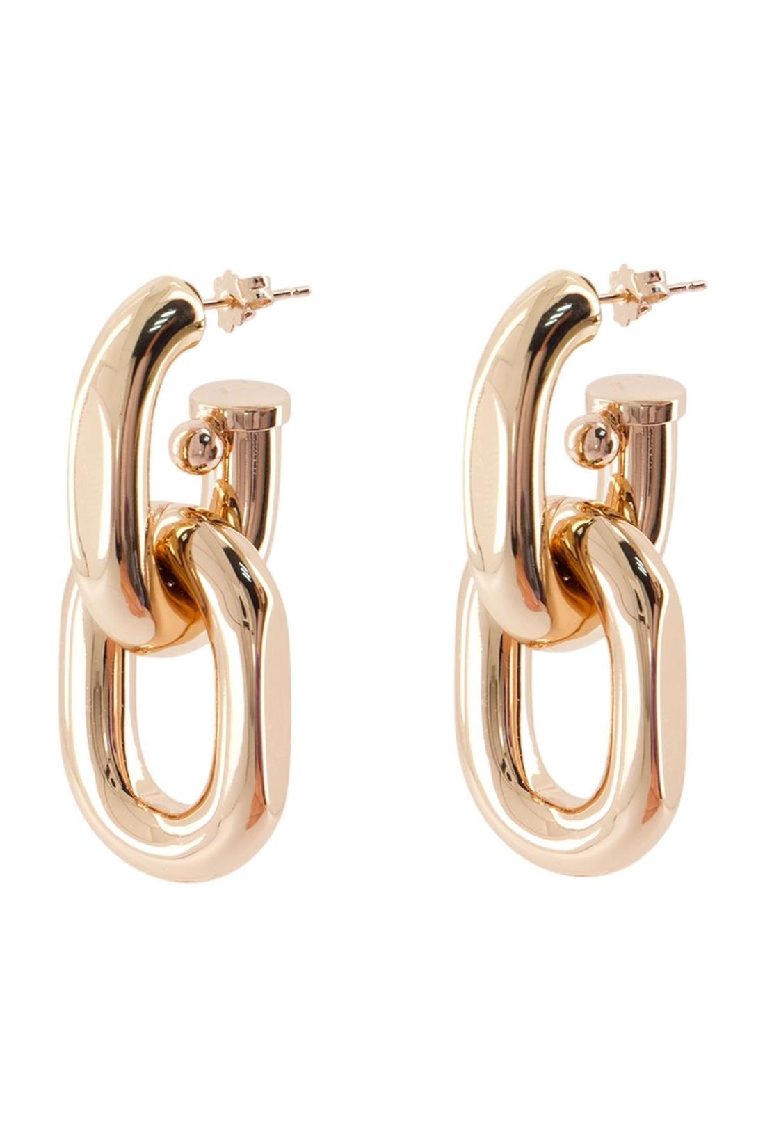 Ohrringe - Rabanne - Aluminum - Rotgold