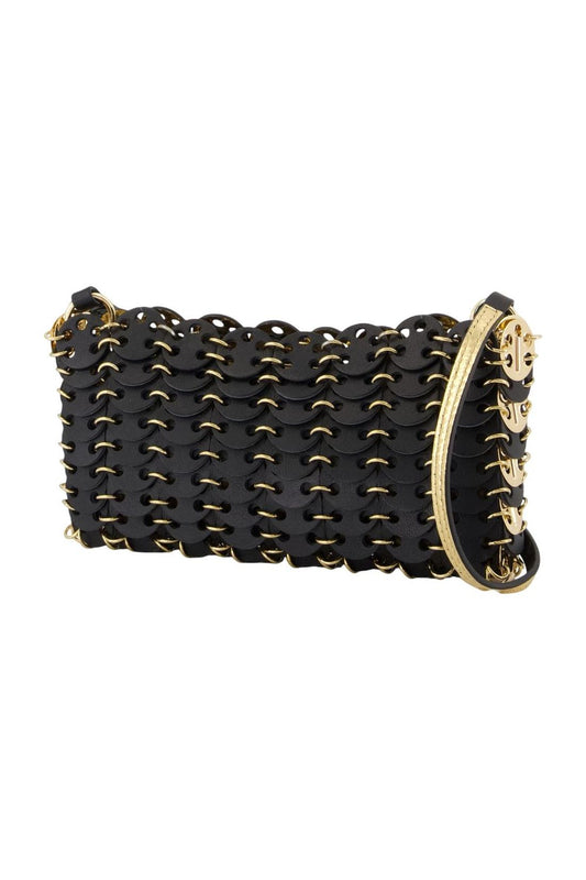 Wallet On Chain - Rabanne - Leder - Schwarz