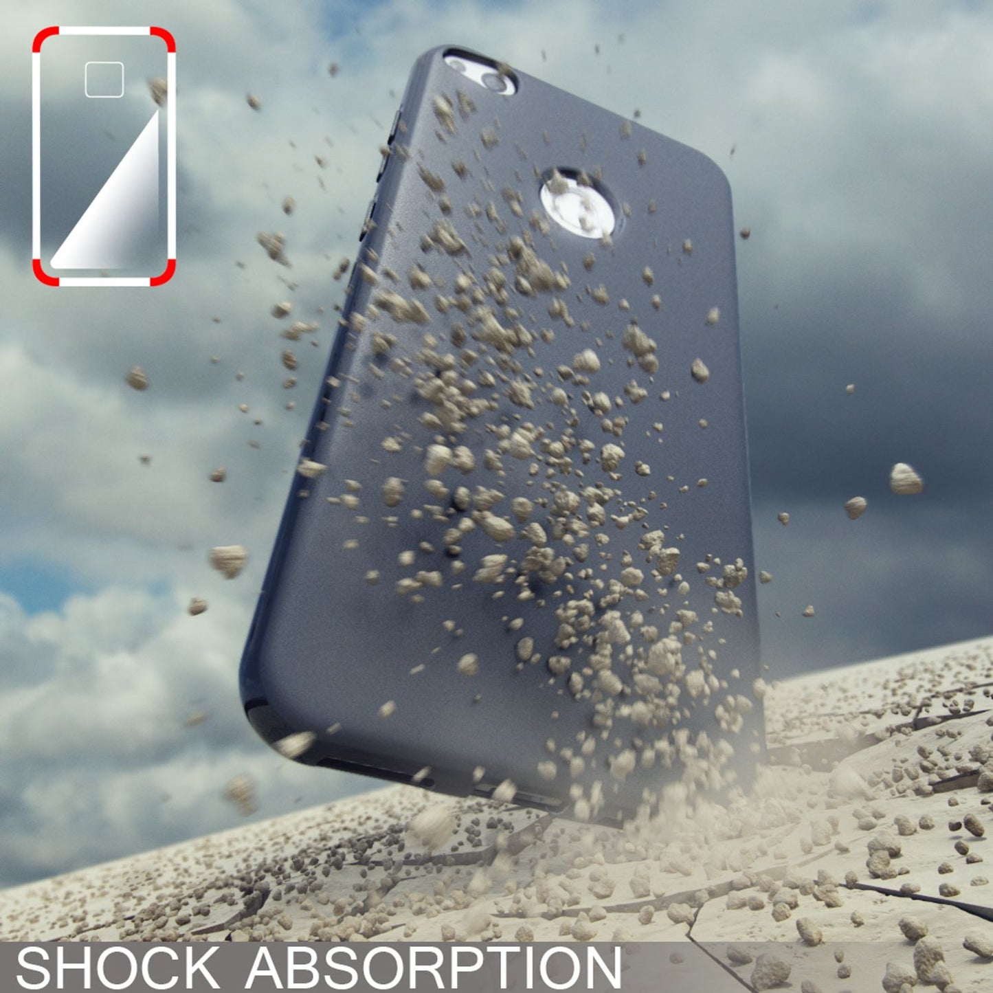 Huawei P8 Lite 2017 hulstur, símahulstur frá NALIA, þunnt sílikonhlífðarhulstur