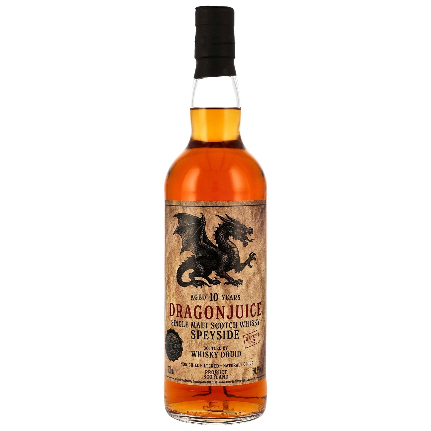 Dragonjuice 10 - Speyside Single Malt - Whiskey Druid - Lotunúmer #2