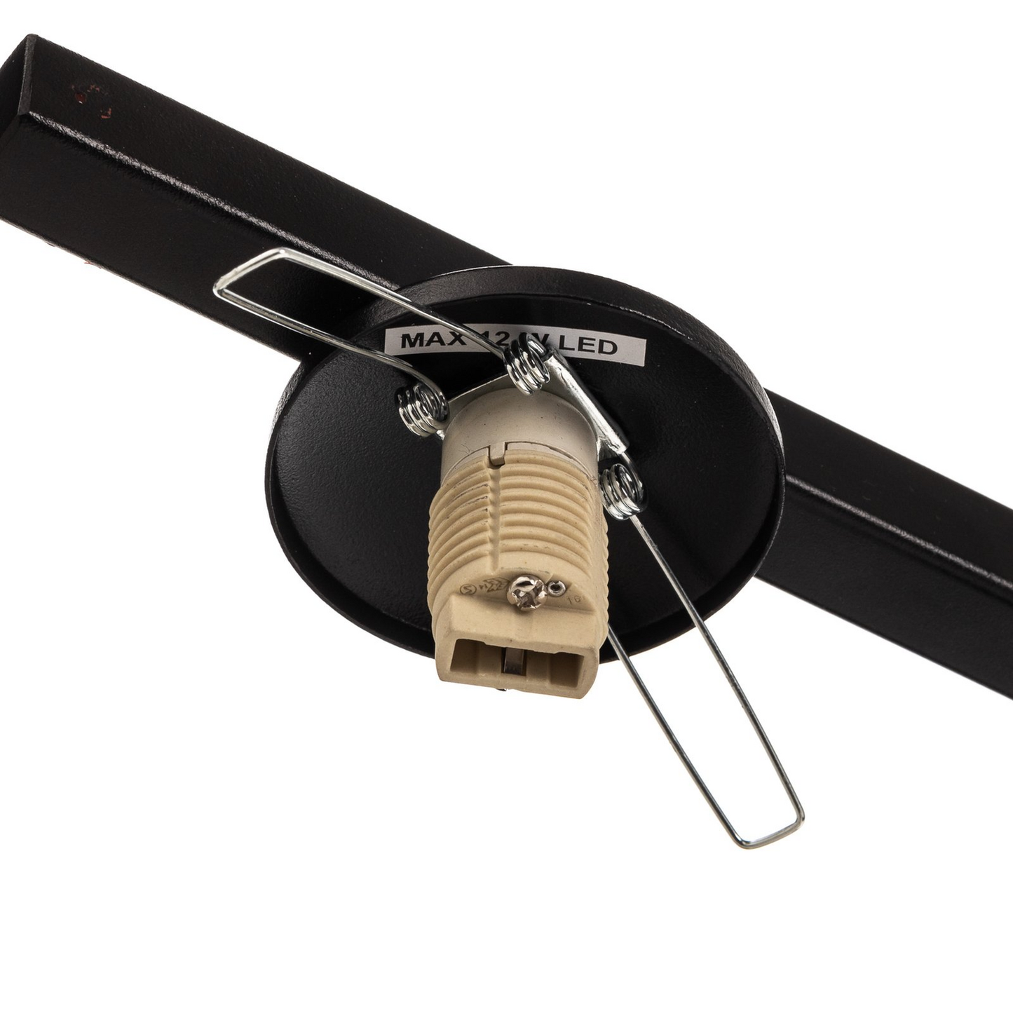 B-Ware Deckenleuchte Baleo Schwarz Opal Einflammig Deckenlampe Lampe Leuchte Spot Li132