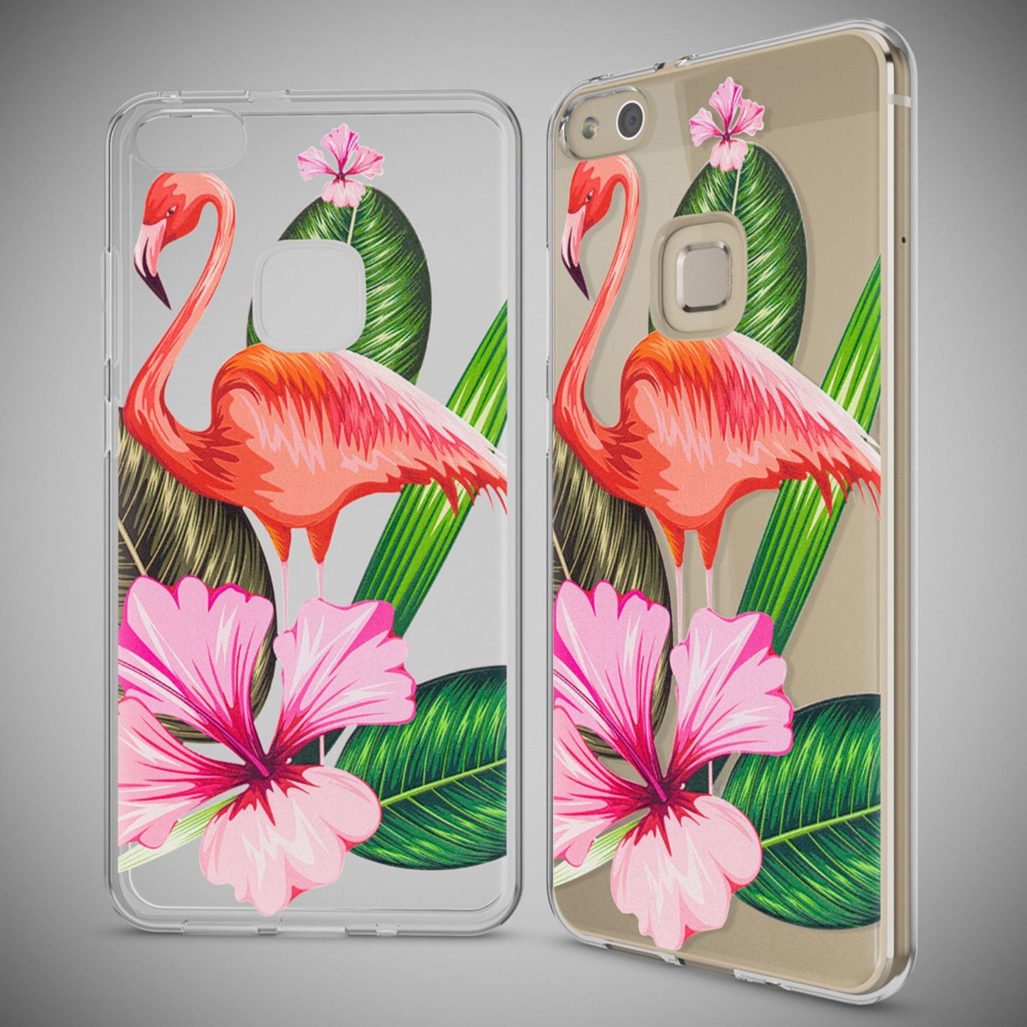 Huawei P10 Lite Case by NALIA, Slim Silicone Design Cover Protective Case