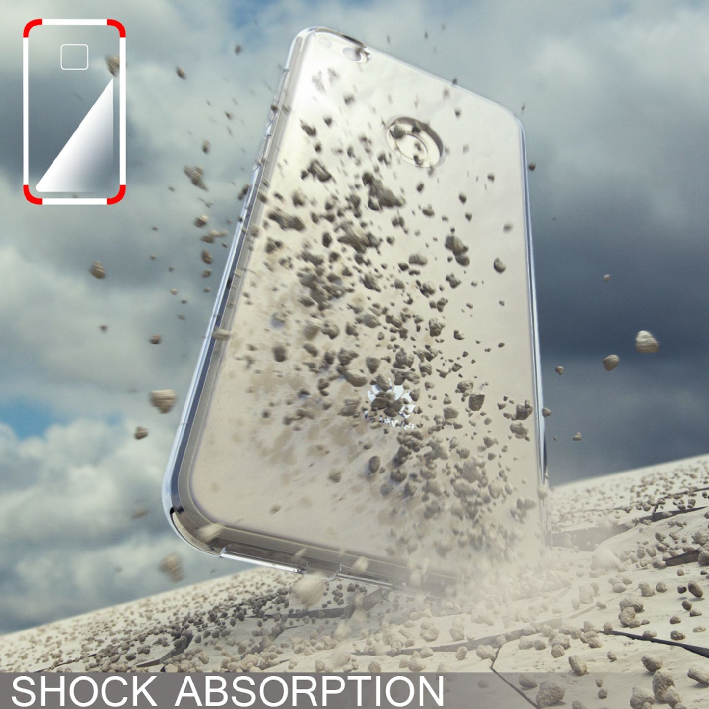 Huawei P8 Lite 2017 hulstur, símahulstur frá NALIA, þunnt sílikonhönnuð hlífðarhulstur