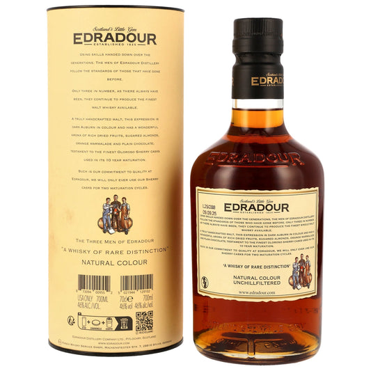 Edradour 10 - 200 ára útgáfa - 46% Oloroso Sherry tunnur