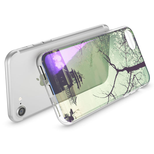 NALIA Phone Case for iPhone SE 2020 / 8 / 7, Design Case Cover Protective Case TPU