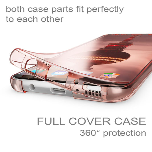 NALIA 360 Grad Hülle für Samsung Galaxy S8, Full Cover Handy Schutzhülle Case