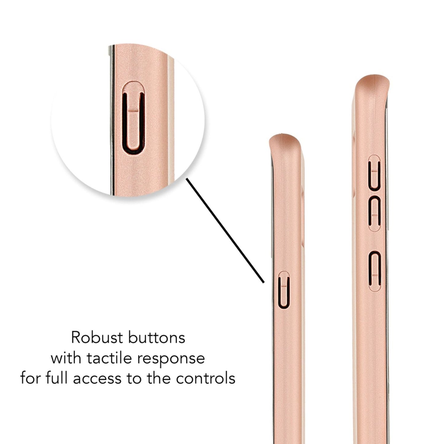 Samsung Galaxy S8 Plus símahulstur frá NALIA, hart hulstur fyrir matt stuðaravörn