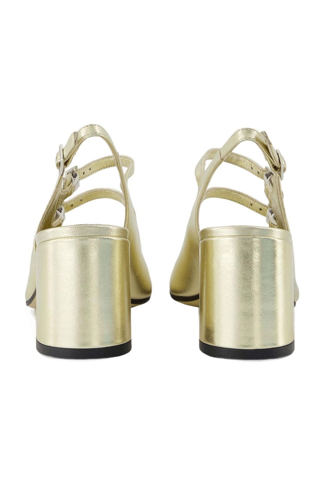 Banana Pumps - Carel - Platine - Leather