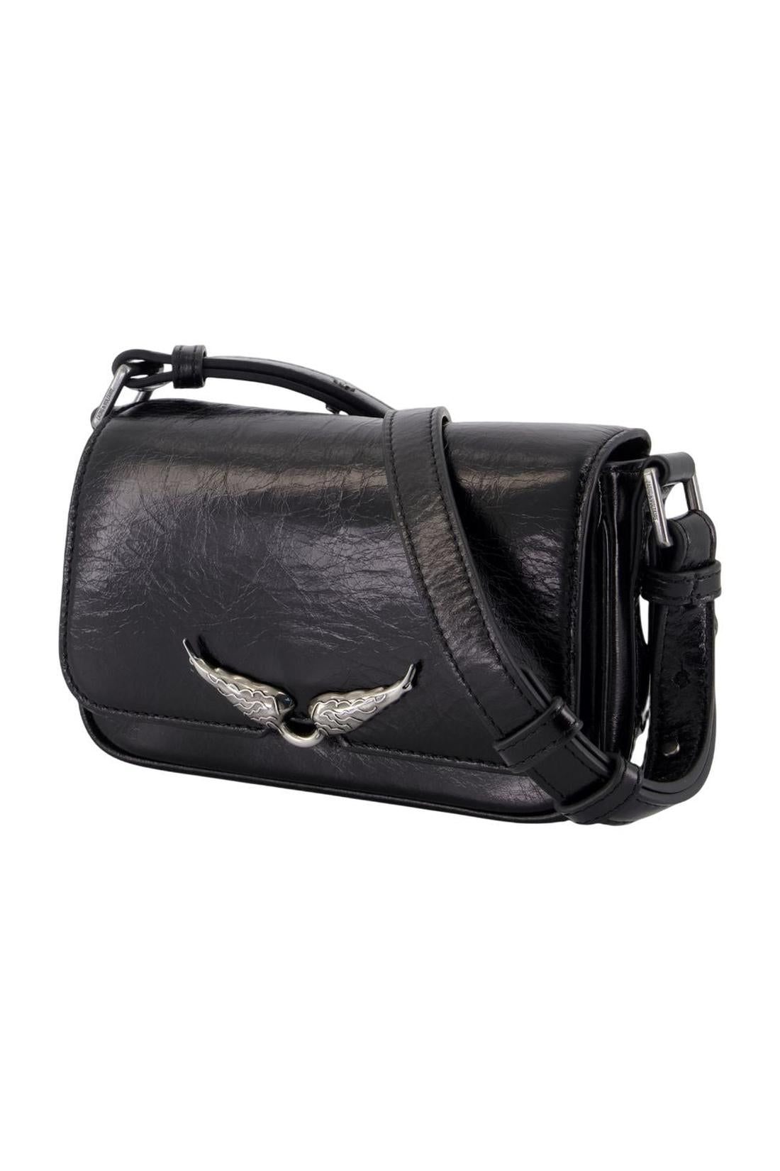 Le Zazi Schultertasche - Zadig & Voltaire - Leder - Schwarz