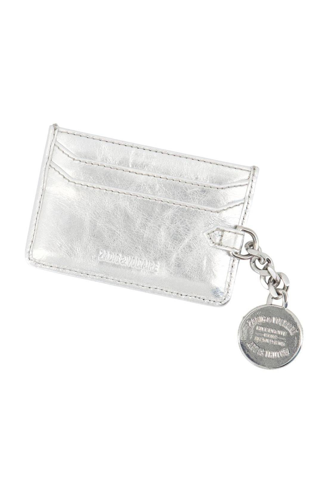 Sunny Pass Geldbörse - Zadig & Voltaire - Leder - Silber