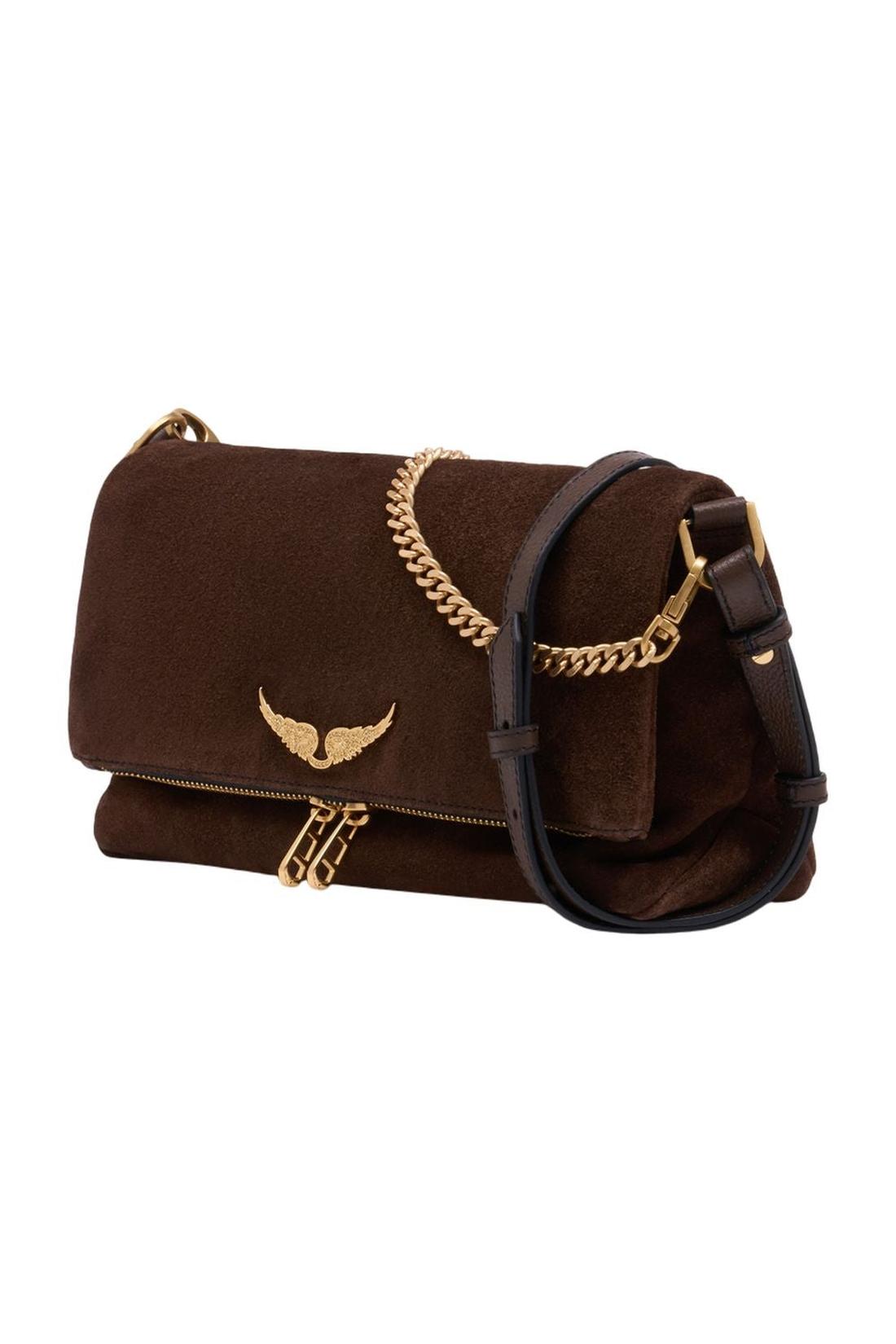 Rocky II Schultertasche - Zadig & Voltaire - Leder - Braun