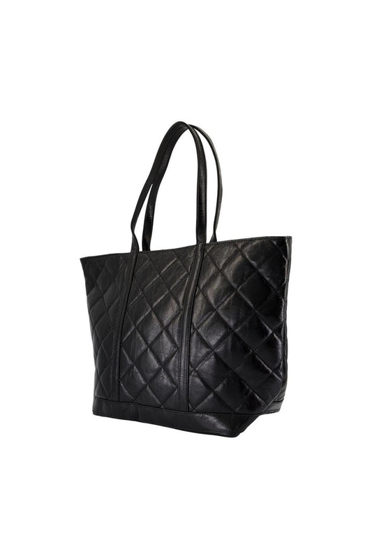 Einkaufstasche Xl - Vanessa Bruno - Leder - Schwarz