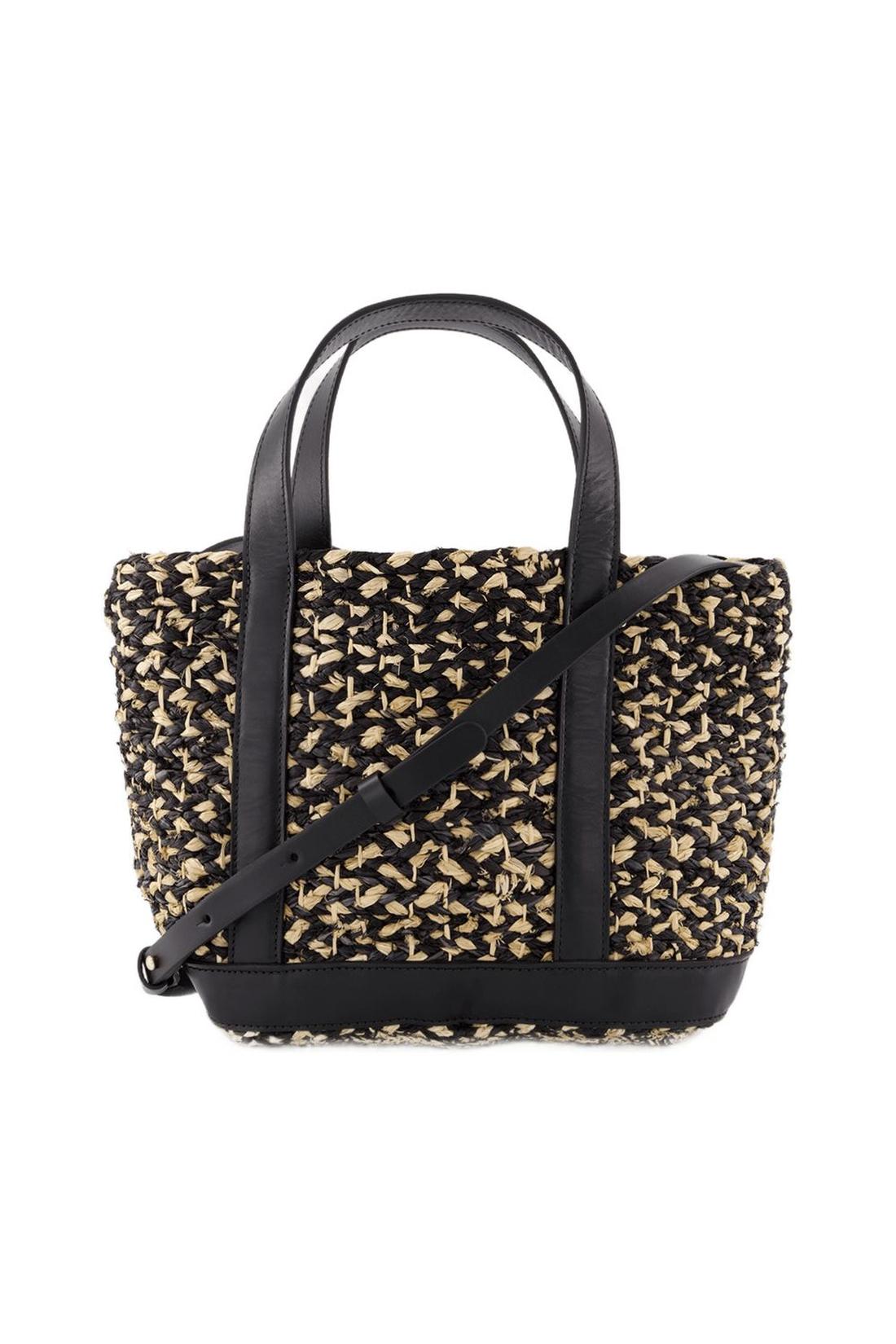 Einkaufstasche S - Vanessa Bruno - Raphia - Beige