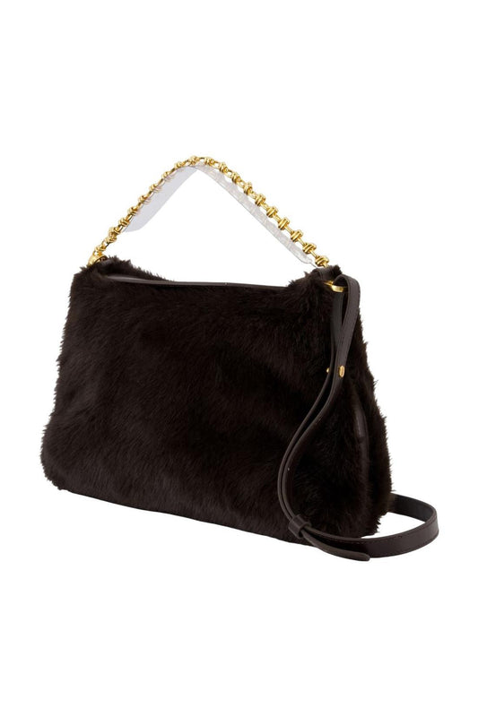 Schultertasche Daily Chain Gm - Vanessa Bruno - Synthetik - Braun