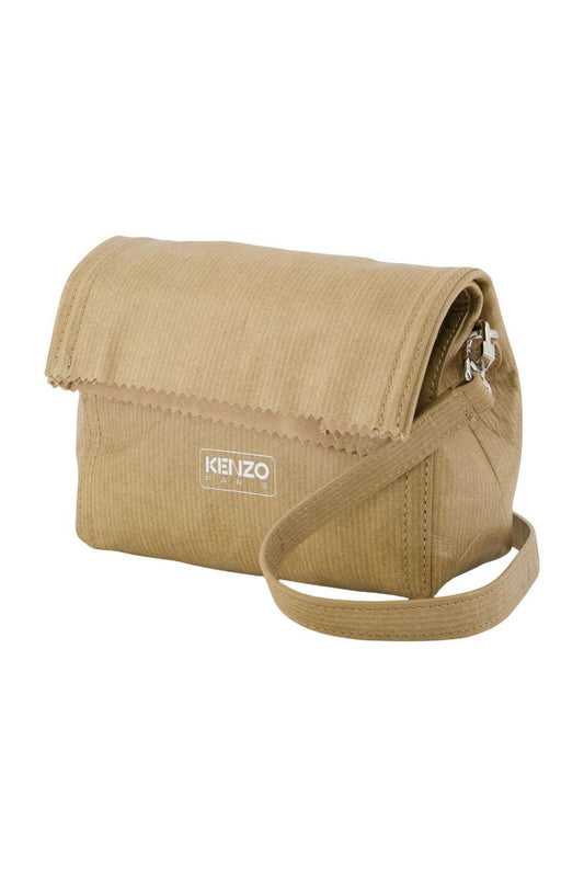 Wallet On Chain Pouch On Strap - Kenzo - Leder - Beige