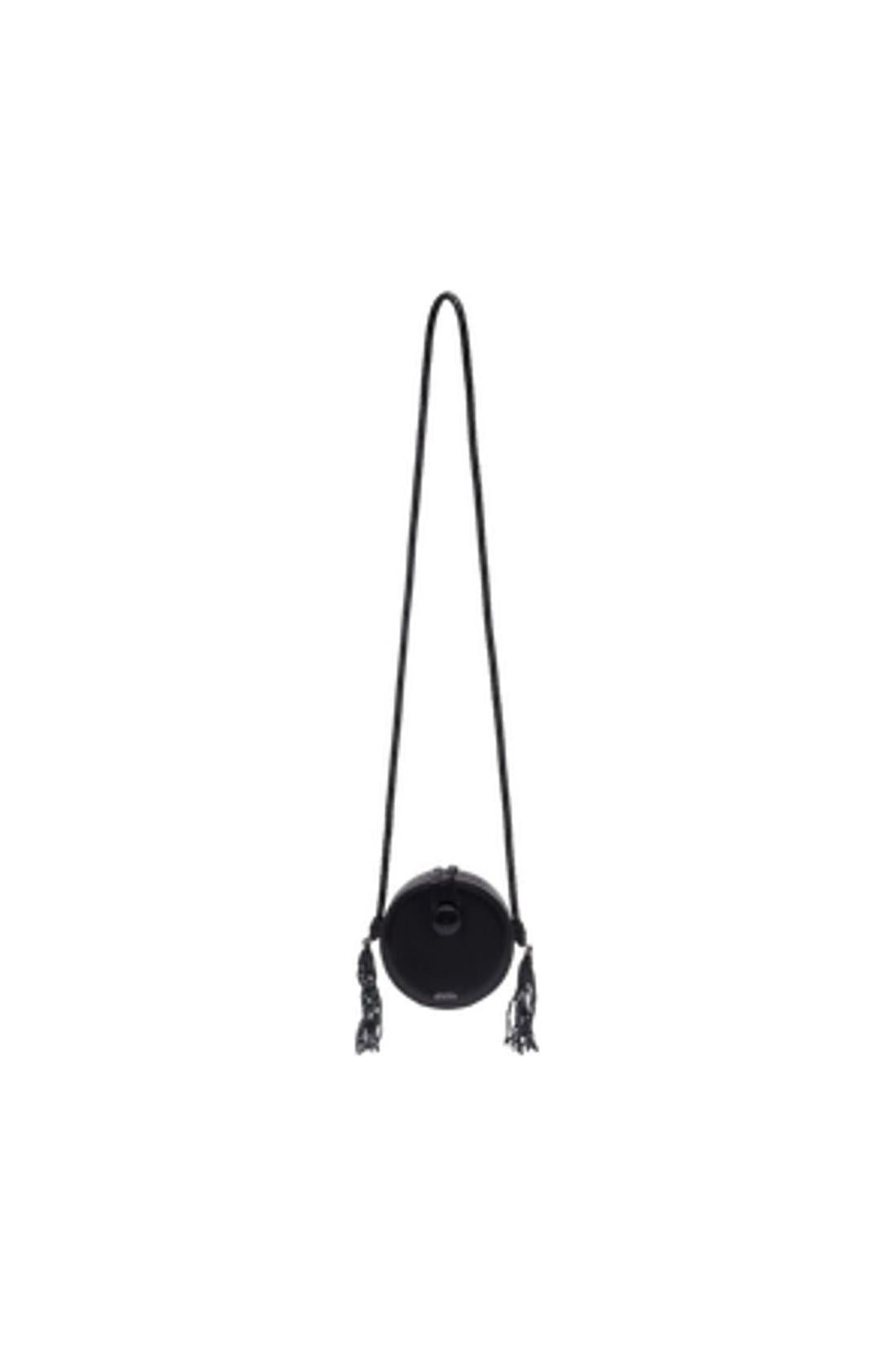Houna Gd Schultertasche - Isabel Marant - Leder - Schwarz