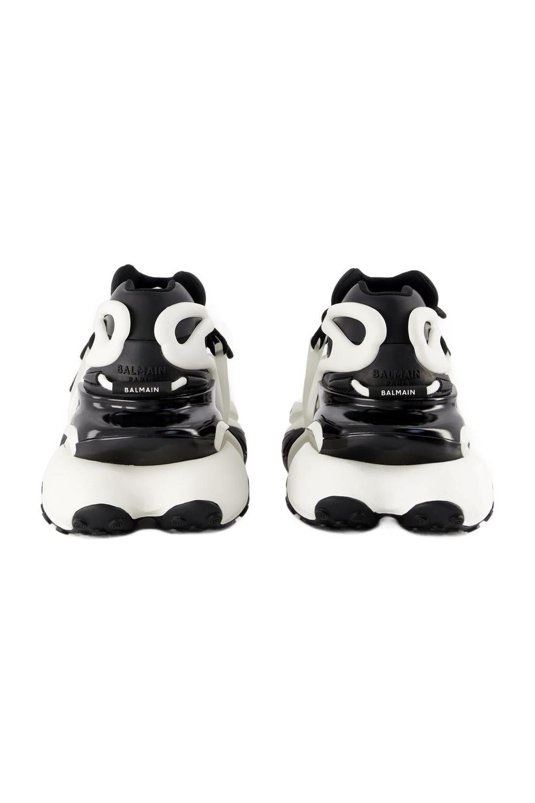 Unicorn Sneakers - Balmain - Leder - Schwarz/Weiß