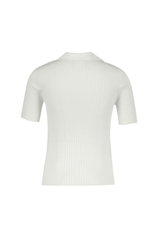 Signature Polo - Courreges - Baumwolle - Weiß