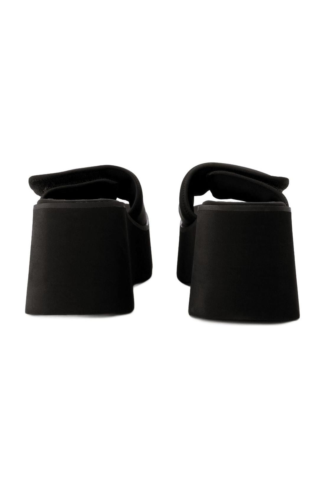 Scuba Wave Sandalen - Courreges - Polyester - Schwarz