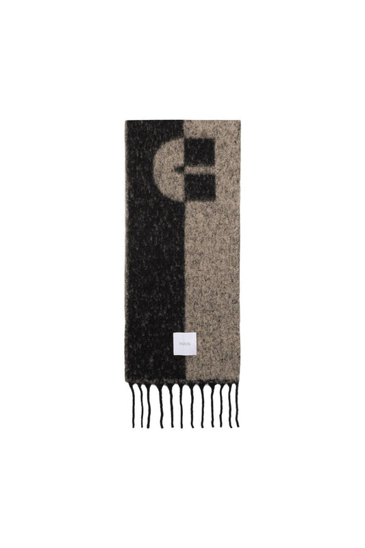 Schal - PATOU - Wolle - Schwarz