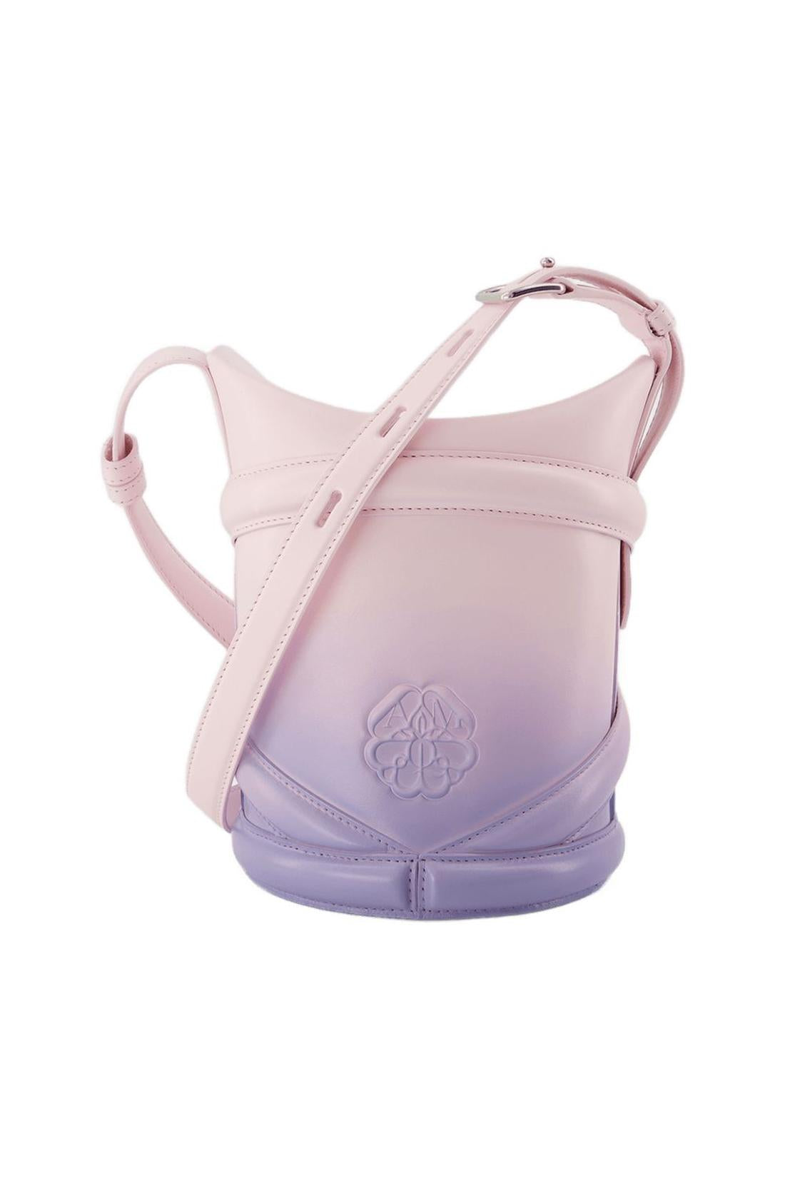 The Curve Hobo Bag - Alexander Mcqueen - Lilac/Pink - Leather