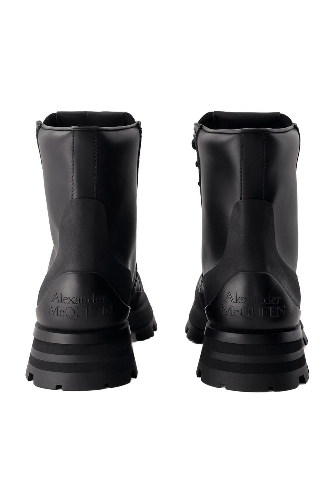 Wander Stiefeletten - Alexander Mcqueen - Leder - Schwarz