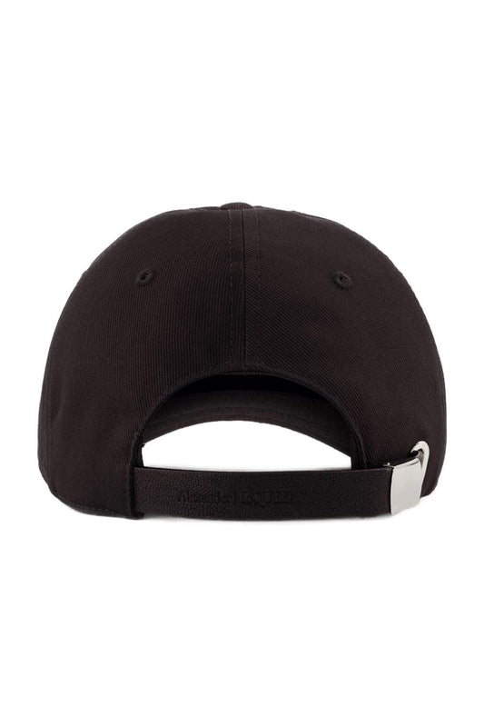 Stacked Cap - Alexander McQueen - Baumwolle - Schwarz