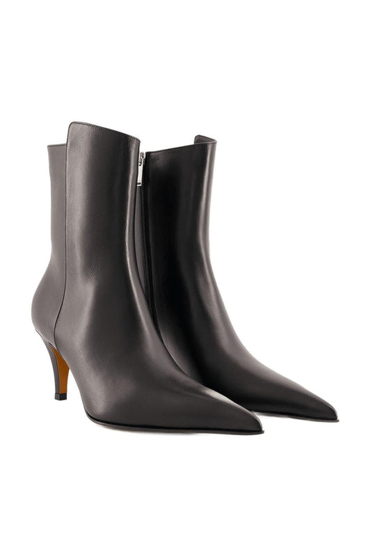 Australian Ankle Boots - Alexander McQueen - Leder - Schwarz