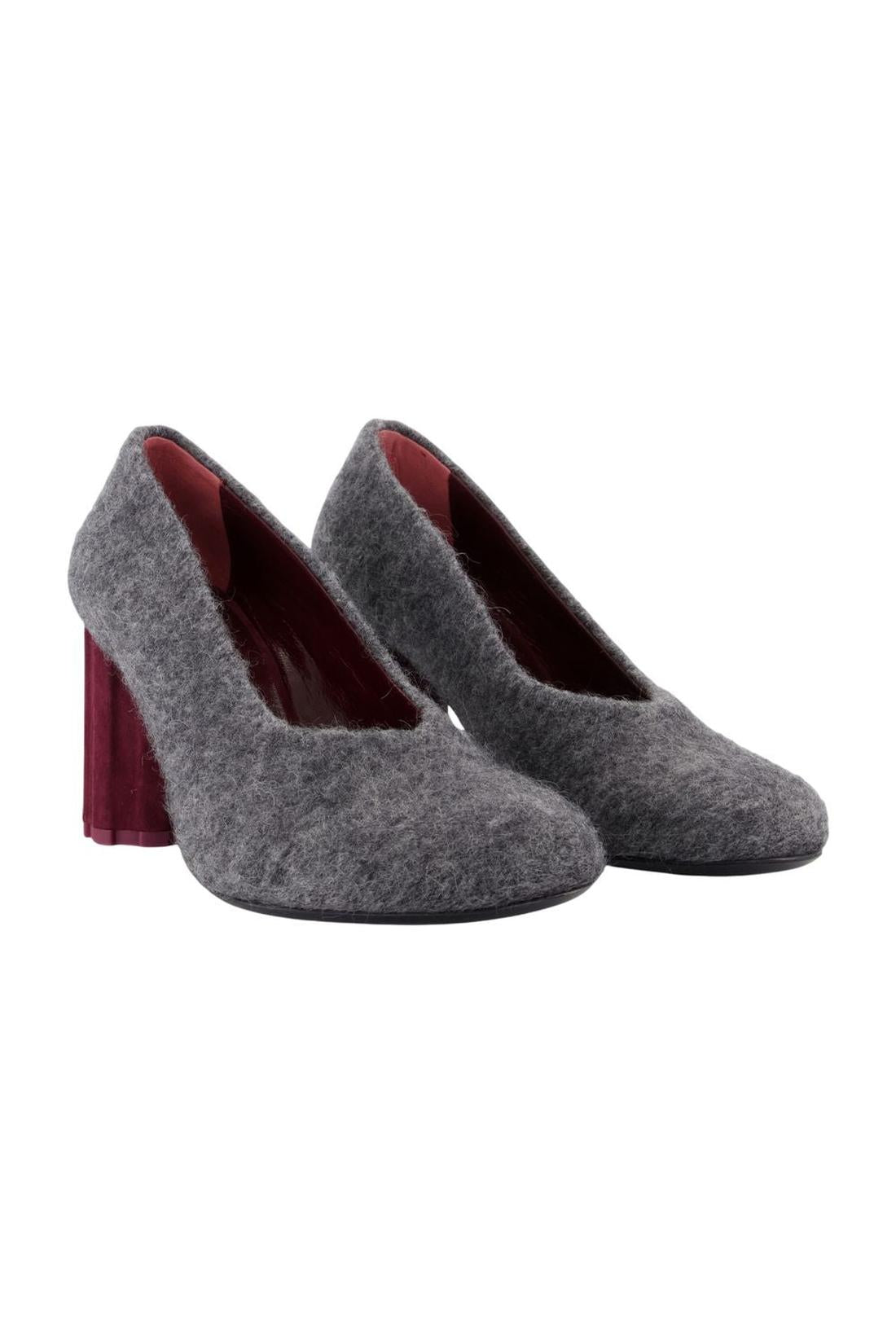 Pumps Sv809 - AMI Paris - Wolle - Grau