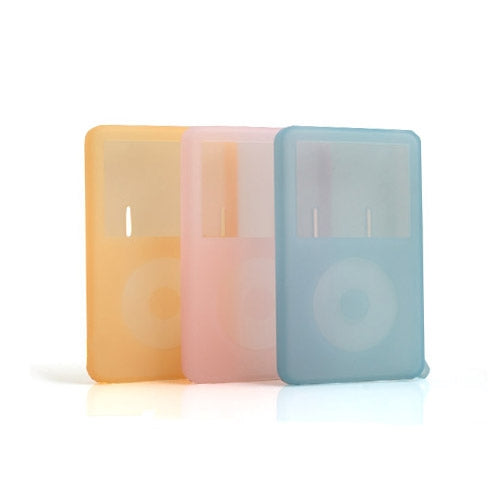 3 í 1 gegnsætt sílikonhulstur fyrir Apple iPod Video 30 GB
