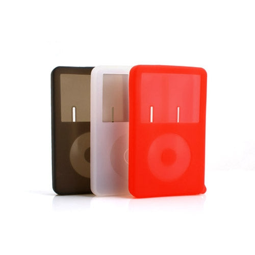 3 í 1 gegnsætt sílikonhulstur fyrir Apple iPod Video 60 GB