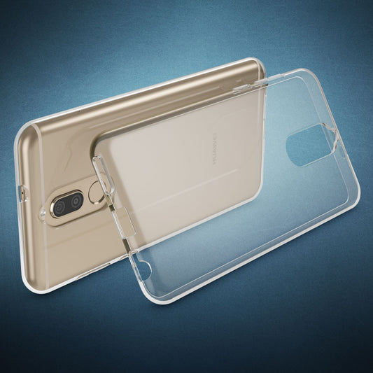 Huawei Mate 10 Lite Handy Hülle von NALIA, Silikon Case Transparent Cover Schutz