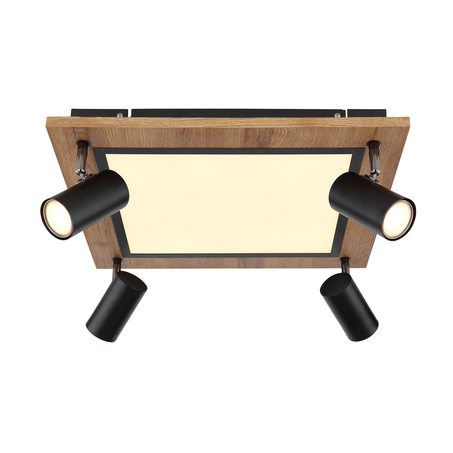 B-flokks Globo loftljós Ulla, lampi Le Ds, 5 ljós, 45x45 cm, hlýhvítt 3000 K