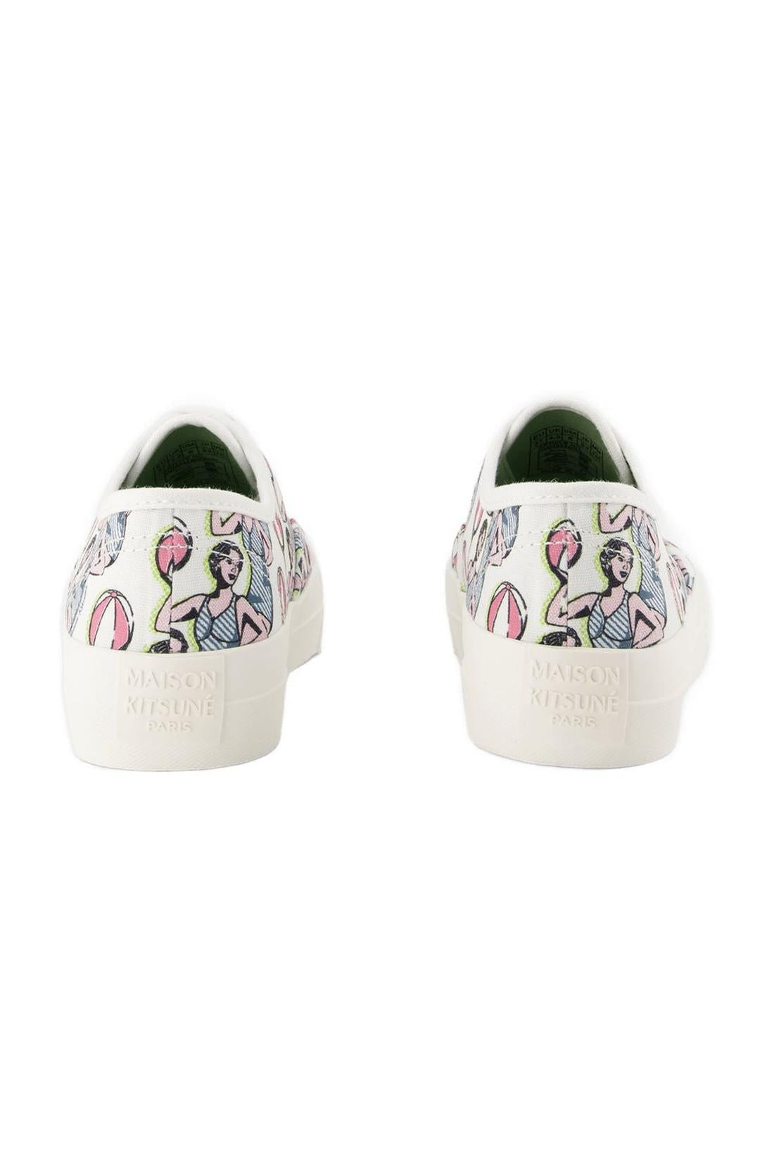 Sneakers Dancing Girls - Maison Kitsuné - Leinwand - Multi