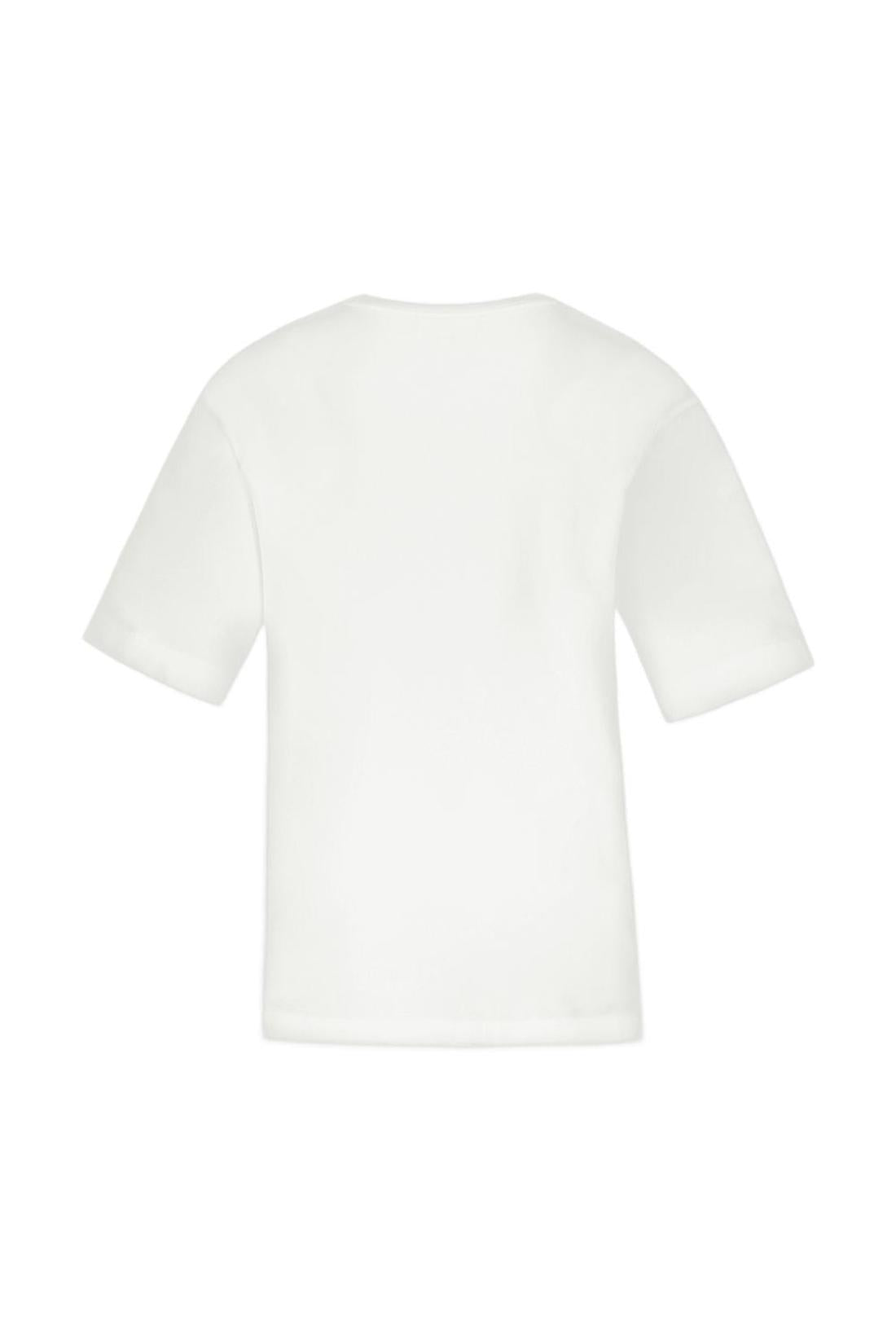 Oversize T-Shirt - Maison Kitsune - Baumwolle - Weiß